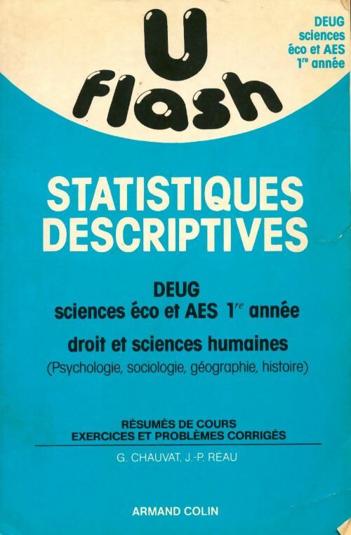 Livrenpoche : Statistiques descriptives - Collectif - Livre