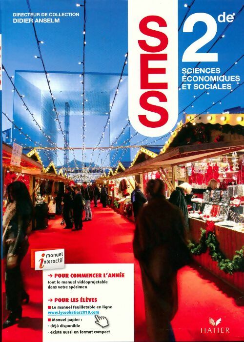 Livrenpoche : Sciences economiques et sociales seconde - Collectif - Livre