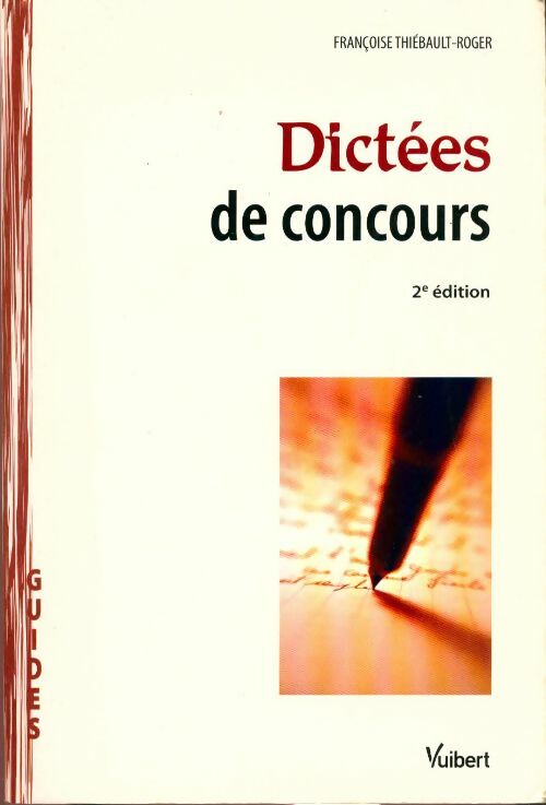 Livrenpoche : Dictées de concours - Thiebault - Livre