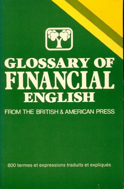 Livrenpoche : Glossary of financial English - Judith Hamilton-Marie - Livre