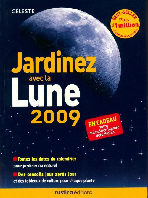 Livrenpoche : Jardinez avec la lune 2009 - Céleste - Livre
