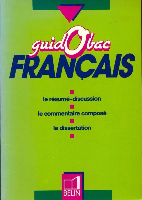 Livrenpoche : Guidobac Français - Collectif - Livre