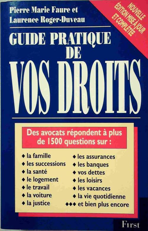 Livrenpoche : Guide pratique de vos droits - Collectif - Livre