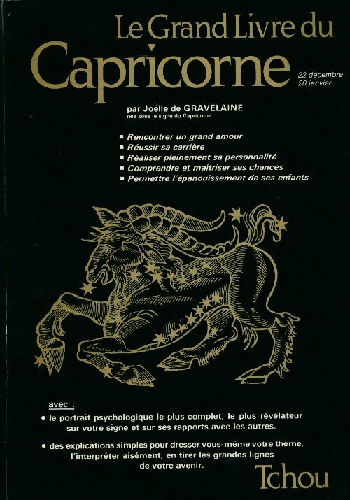 Livrenpoche : Le grand livre du Capricorne - Joëlle De Gravelaine - Livre