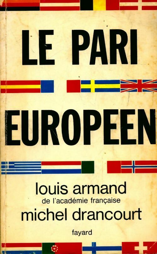 Livrenpoche : Le pari européen - Michel Drancourt - Livre