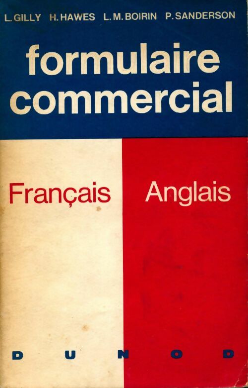 Livrenpoche : Formulaire commercial français-anglais - L. Gilly - Livre
