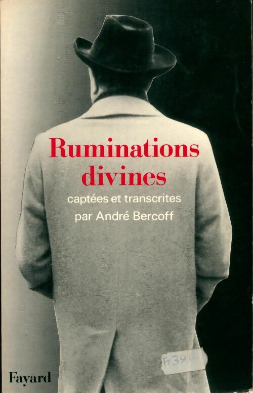 Livrenpoche : Ruminations divines - André Bercoff - Livre