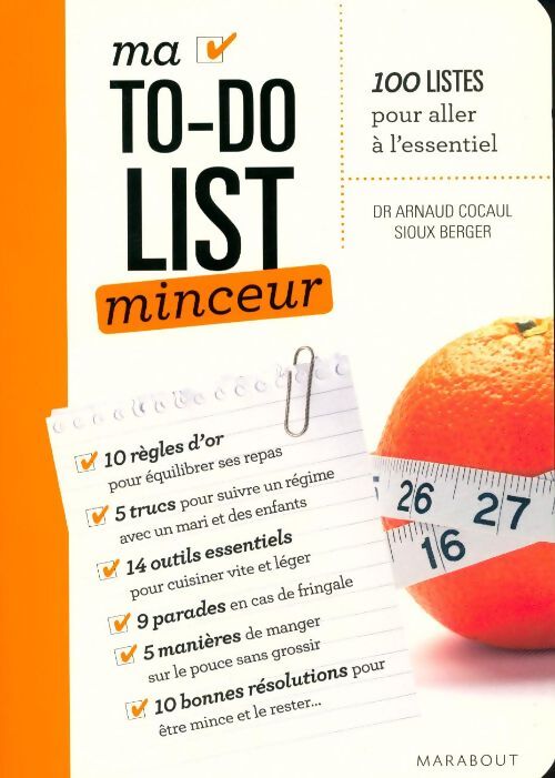 Ma to-do list minceur - Collectif - Livre