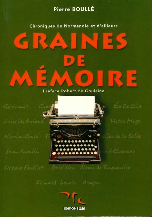 Livrenpoche : Graines de mémoires - Pierre Boulle - Livre