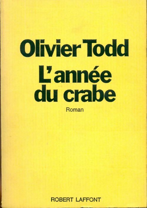Livrenpoche : L'année du crabe - Todd Et Todd - Livre