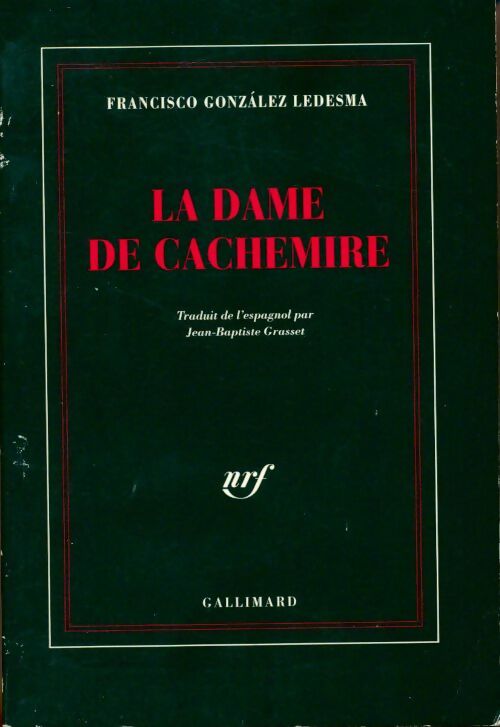 Livrenpoche : La dame de Cachemire - Ledesma Francisco Gonzàles - Livre