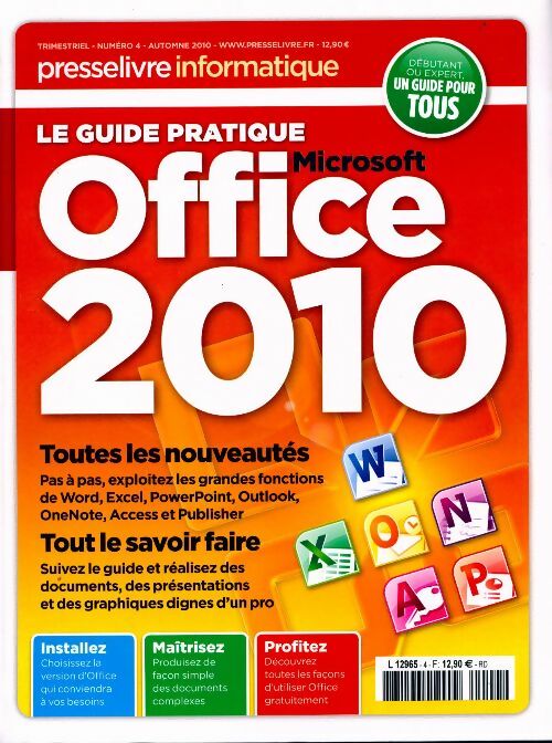 Livrenpoche : Le guide pratique Office 2010 - Collectif - Livre