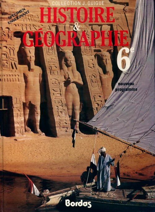 Livrenpoche : Histoire-géographie 6e - Jeannine Guigue - Livre