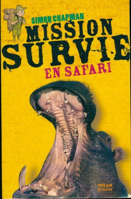 Livrenpoche : Mission survie en safari - Simon Chapman - Livre