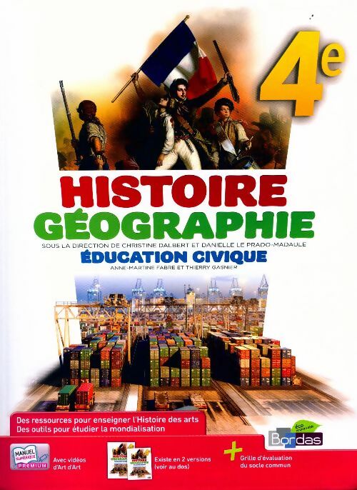 Livrenpoche : Histoire-Géographie, Éducation civique 4e - Christine Dalbert - Livre