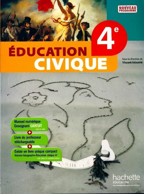 Livrenpoche : Education civique 4e - Vincent Adoumié - Livre