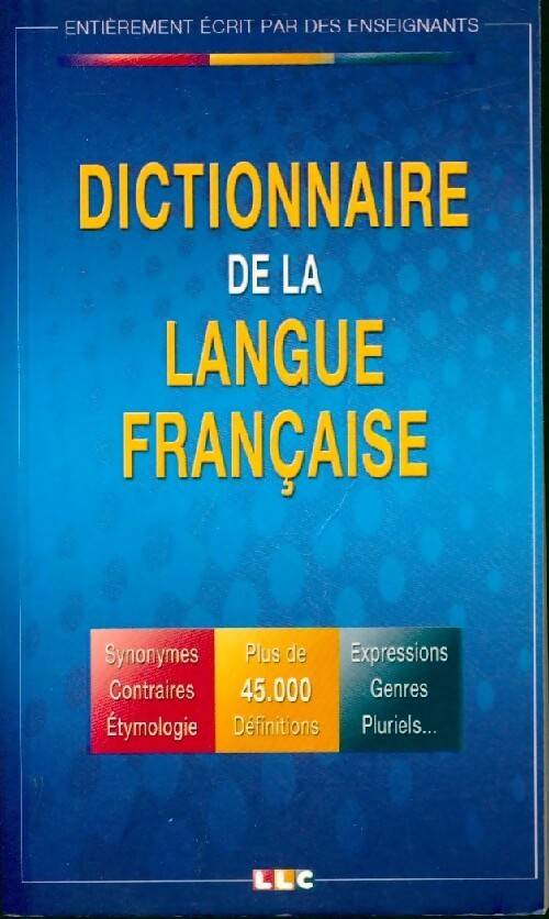 Livrenpoche : Dictionnaire de la langue française - Collectif - Livre