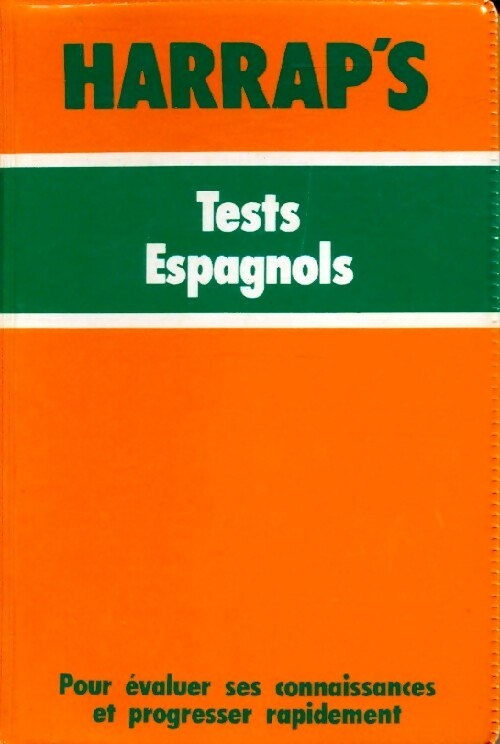 Livrenpoche : Tests espagnol - Marie Guillaume - Livre