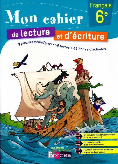 Livrenpoche : Mon cahier de lecture et d'écriture 6e. Version corrigée. - Claude Carpentier - Livre