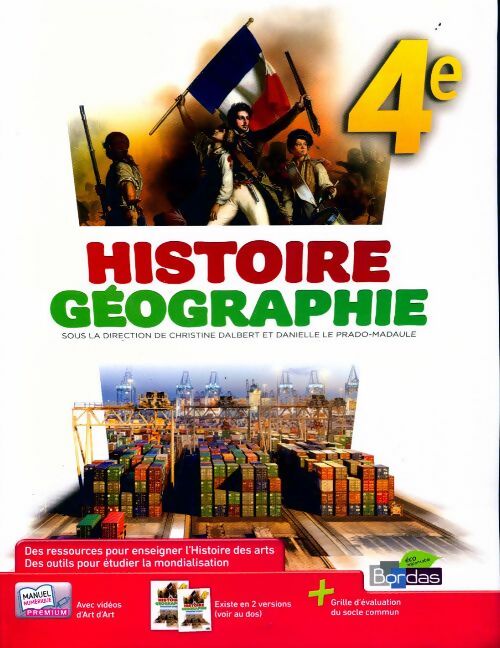 Livrenpoche : Histoire-géographie 4e - Christine Dalbert - Livre