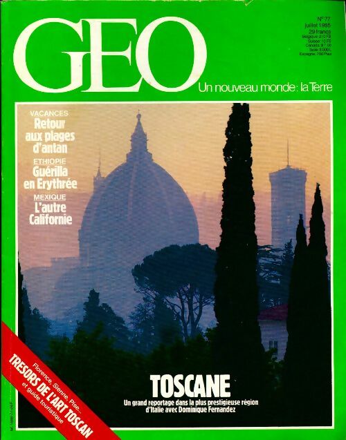 Livrenpoche : Géo n°77 : Toscane - Collectif - Livre
