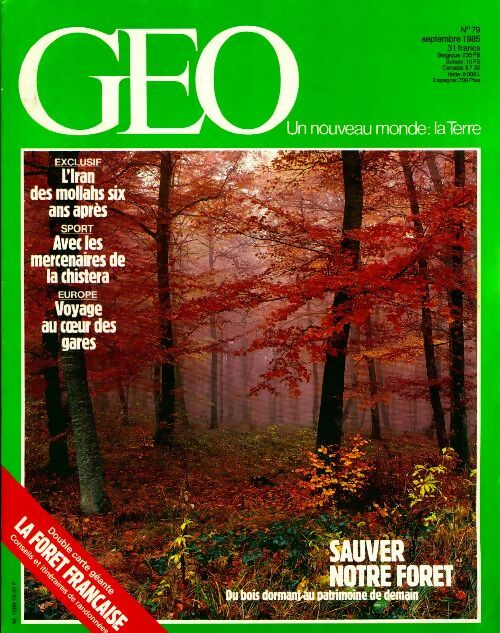 Livrenpoche : Géo n°79 : Sauver notre forêt - Collectif - Livre