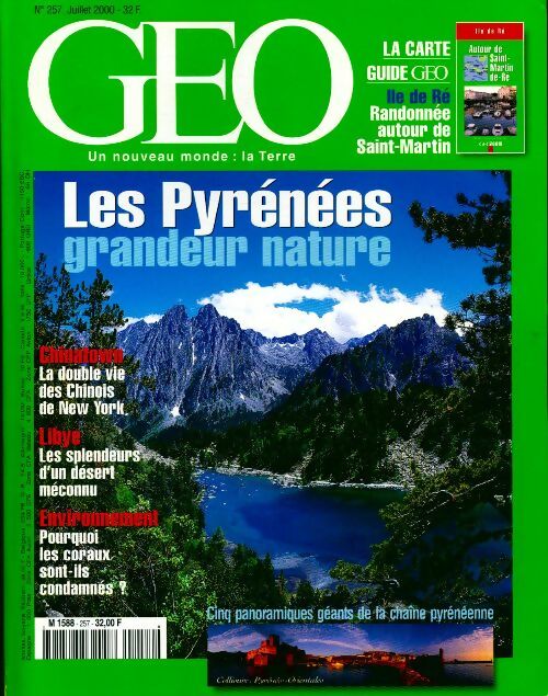 Livrenpoche : Géo n°257 : Les Pyrénées grandeur nature - Collectif - Livre
