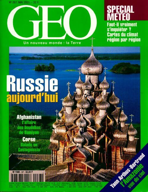 Livrenpoche : Géo n°267 : Russie aujourd'hui - Collectif - Livre