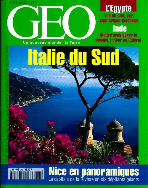 Géo n°268 : Italie du Sud - Collectif -  Géo - Livre