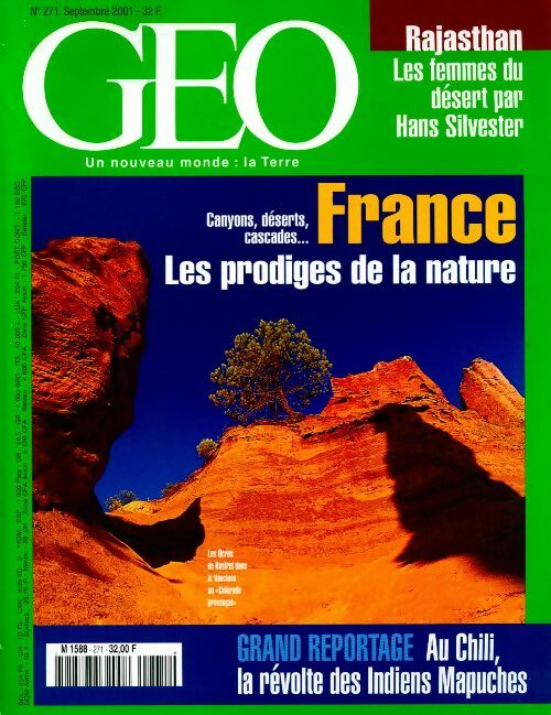 Livrenpoche : Géo n°271 : France. Les prodiges de la nature - Collectif - Livre
