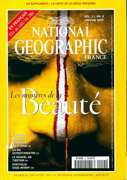 Livrenpoche : National Geographic n°4 : Les mystères de la beauté - Collectif - Livre