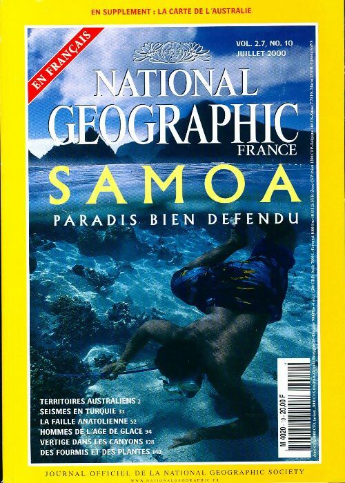 Livrenpoche : National Geographic n°10 : Samoa - Collectif - Livre