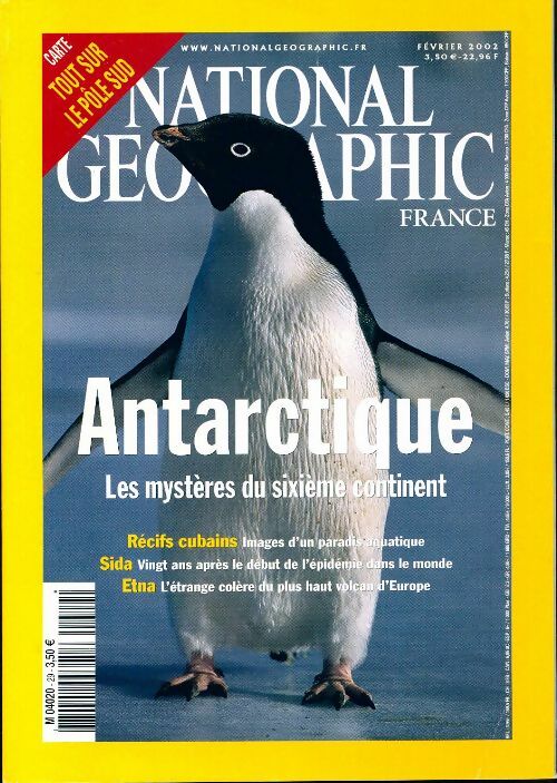 Livrenpoche : National Geographic n°29 : Antarctique - Collectif - Livre