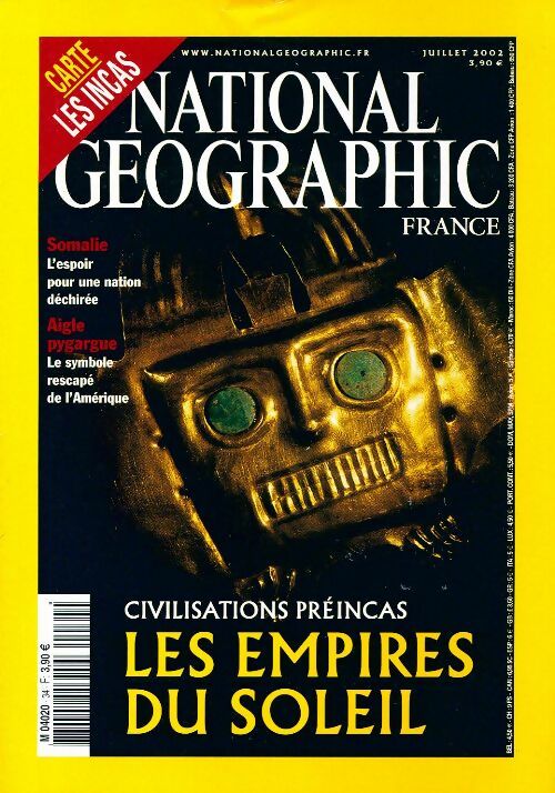 Livrenpoche : National Geographic n°34 : Les empires du soleil - Collectif - Livre