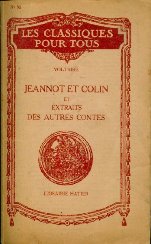 Livrenpoche : Jeannot et Colin / Contes - Voltaire - Livre