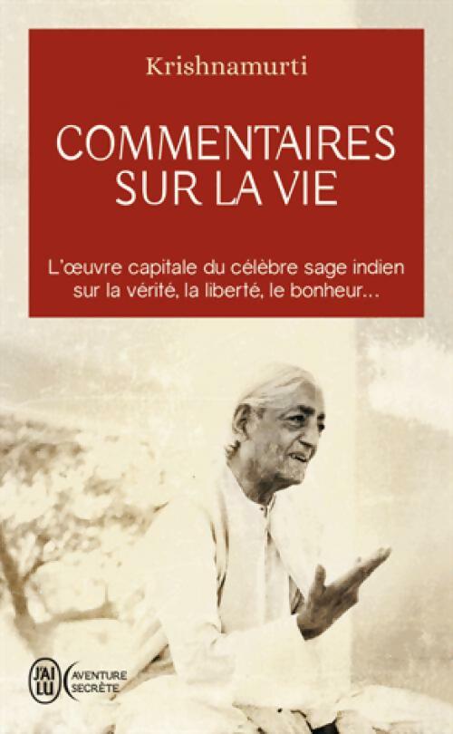 Livrenpoche : Commentaires sur la vie Tome I - Krishmamurti - Livre