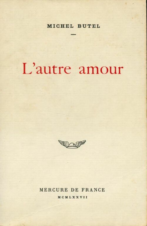 Livrenpoche : L'autre amour - Michel Butel - Livre