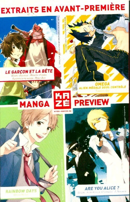 Livrenpoche : Manga preview janvier-février 2016 - Collectif - Livre