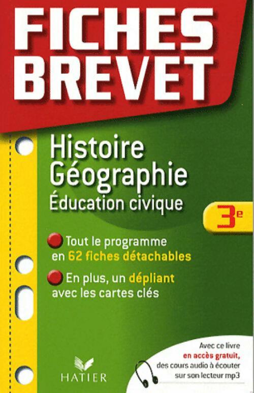 Livrenpoche : Histoire-Géographie-Education civique 3e - Monique Redouté - Livre