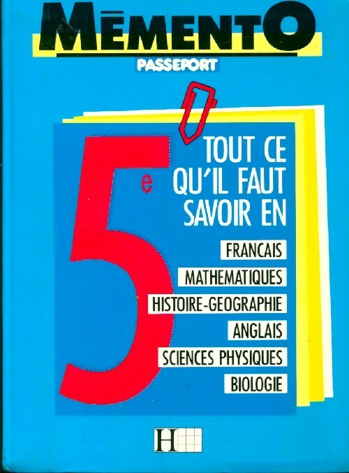 Livrenpoche : Tout ce qu'il faut savoir en 5e - Collectif - Livre