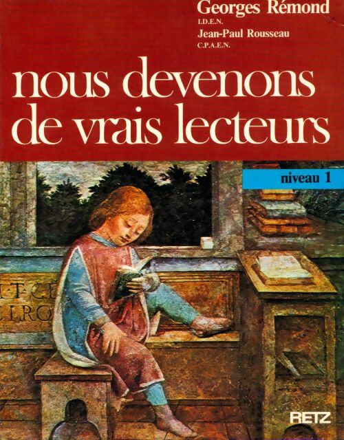 Livrenpoche : Nous devenons de vrais lecteurs. Niveau 1 - Georges Rémond - Livre