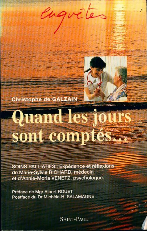 Livrenpoche : Quand les jours sont comptés - Christophe De Galzain - Livre