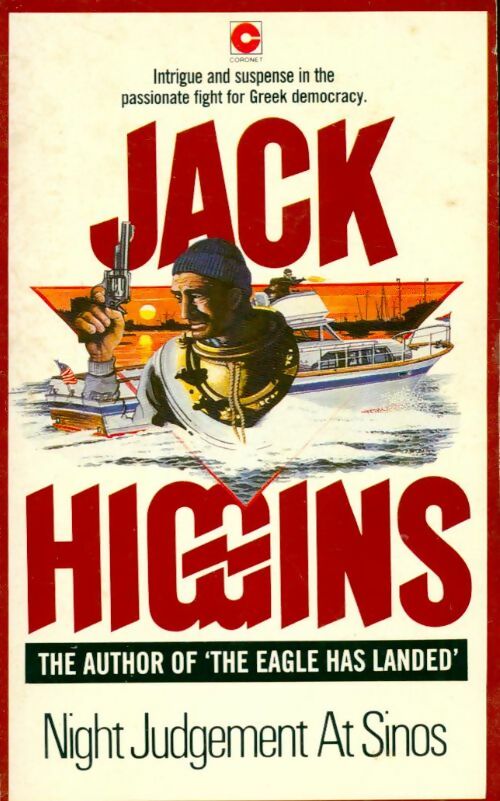 Night judgement at Sinos - Jack Higgins -  Coronet Books - Livre