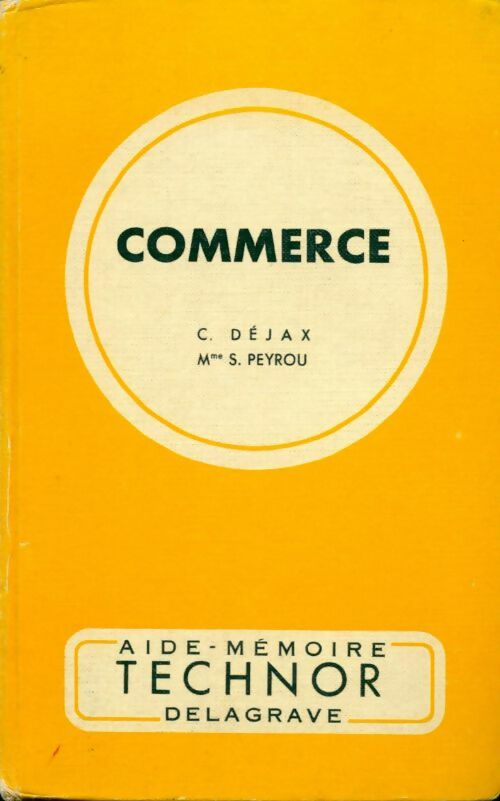 Livrenpoche : Commerce - Simone Peyrou - Livre