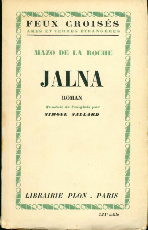 Livrenpoche : Jalna - Mazo De la Roche - Livre