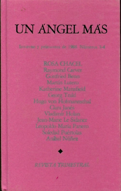 Livrenpoche : Un angel mas n°3-4 - Collectif - Livre