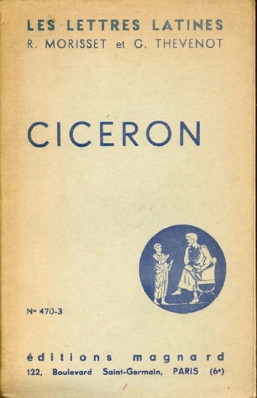 Livrenpoche : Cicéron Tome III - R. Morisset - Livre