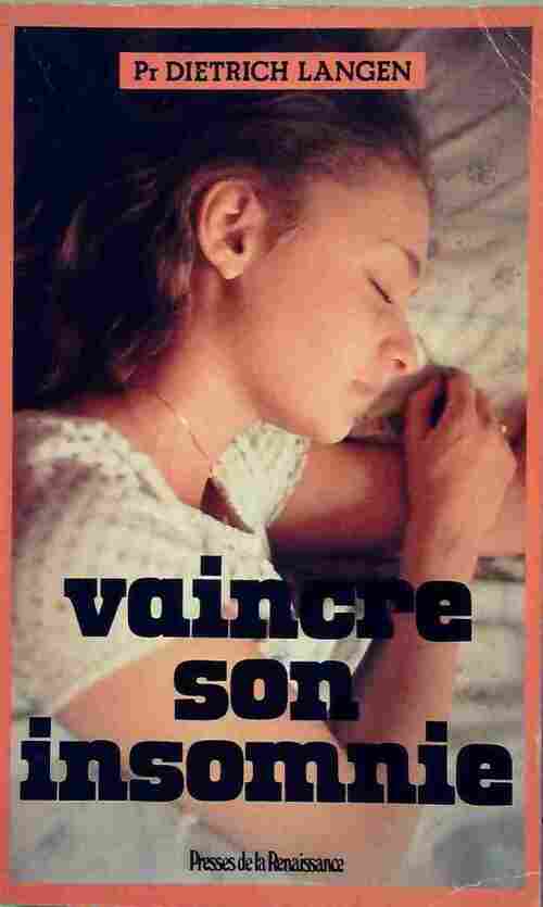 Livrenpoche : Vaincre son insomnie - Dietrich Langen - Livre