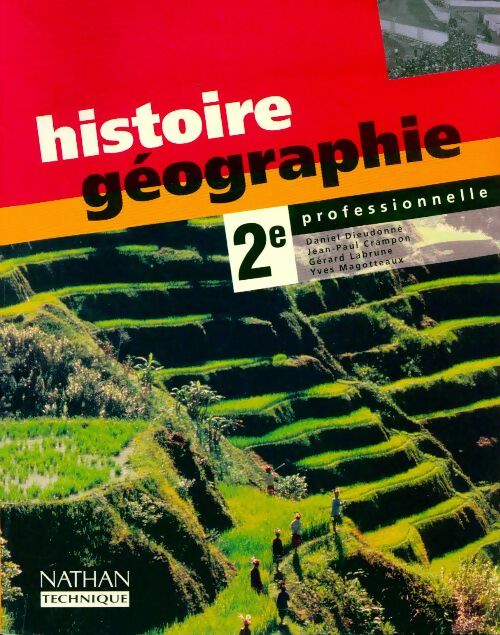 Livrenpoche : Histoire-géographie, 2e professionnelle - Jean-Paul Crampon - Livre