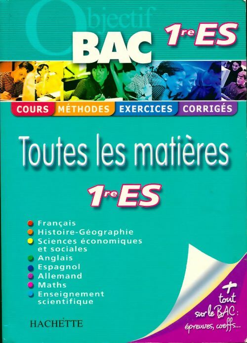 Livrenpoche : Toutes les matières 1e ES - Collectif - Livre